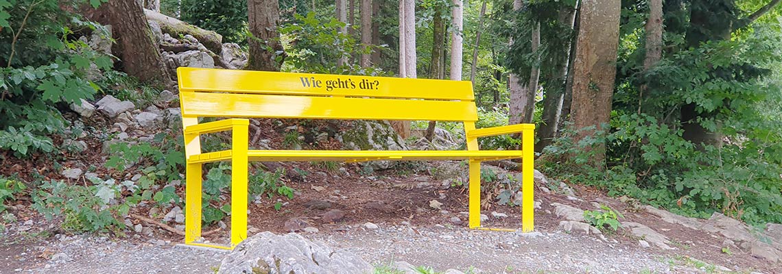Urner «Wie geht’s dir?»-Bänkli
